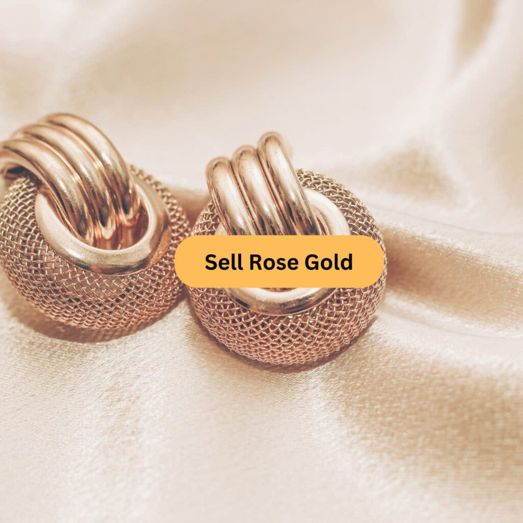 Gold Coin Price_Sell Rose Gold Button